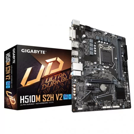 Дънна платка GIGABYTE H510M-S2H, socket 1200, Micro ATX, V2 - 5