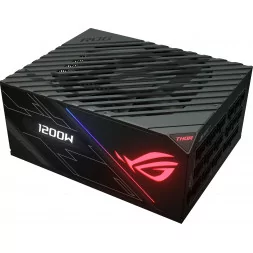 ASUS ROG-THOR-1200P ROG Thor 1200W Platinum Power Supply Aura Sync OLED display