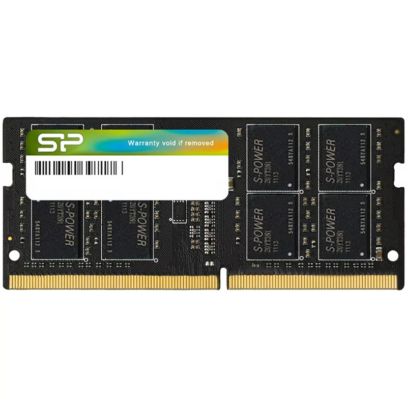 SILICON POWER 8GB SODIMM DDR4 2666MHz non-ECC 260Pin CL19 - 1 SILICON POWER 8GB SODIMM DDR4 2666MHz non-ECC 260Pin CL19 - 1