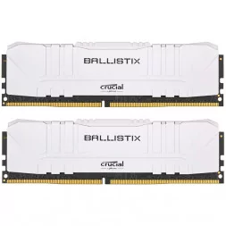 Crucial Ballistix 2x8GB (16GB Kit) DDR4 3200MT/s CL16 Unbuffered DIMM 288pin White 649528824585