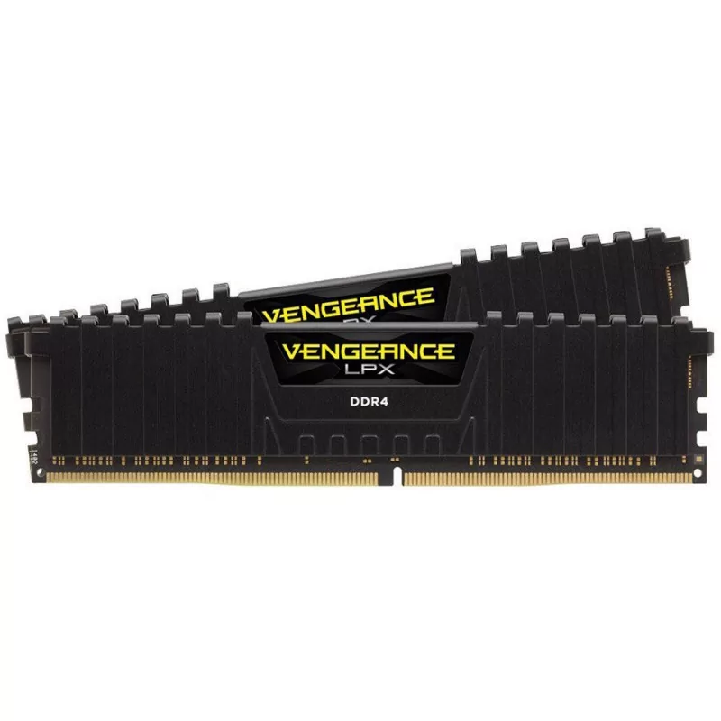 Corsair 16GB (2 x 8GB) DDR4 DRAM 3600MHz C18-22-22-42 Vengeance LPX Memory Kit - Black - 1