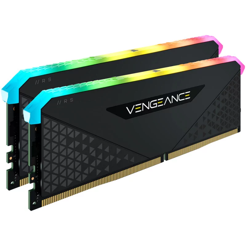 Corsair DDR4, 3600MHz 32GB 2x16GB DIMM, Unbuffered, 18-22-22-42, XMP 2.0, VENGEANCE RGB RS Heatspreader, RGB LED, 1.35V, for AMD Corsair DDR4, 3600MHz 32GB 2x16GB DIMM, Unbuffered, 18-22-22-42, XMP 2.0, VENGEANCE RGB RS Heatspreader, RGB LED, 1.35V, for AMD