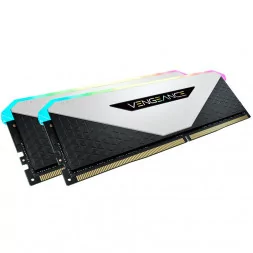 Corsair DDR4, 3600MHz 16GB 2x8GB DIMM, Unbuffered, 18-22-22-42, XMP 2.0, VENGEANCE RGB RT Heatspreader, RGB LED, 1.35V, for AMD 