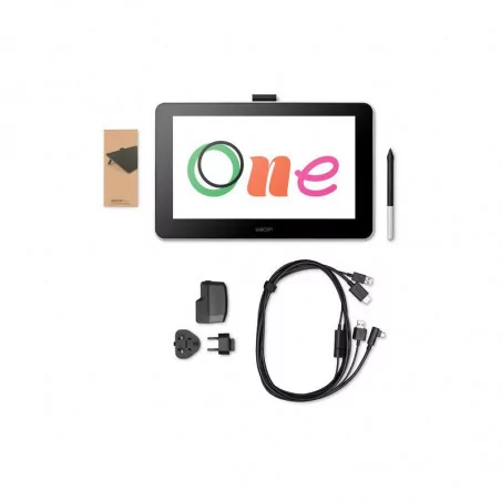 Графичен таблет Wacom One 13 pen display, 13.3&quot Full HD 1920 х 1080, Черен - 5
