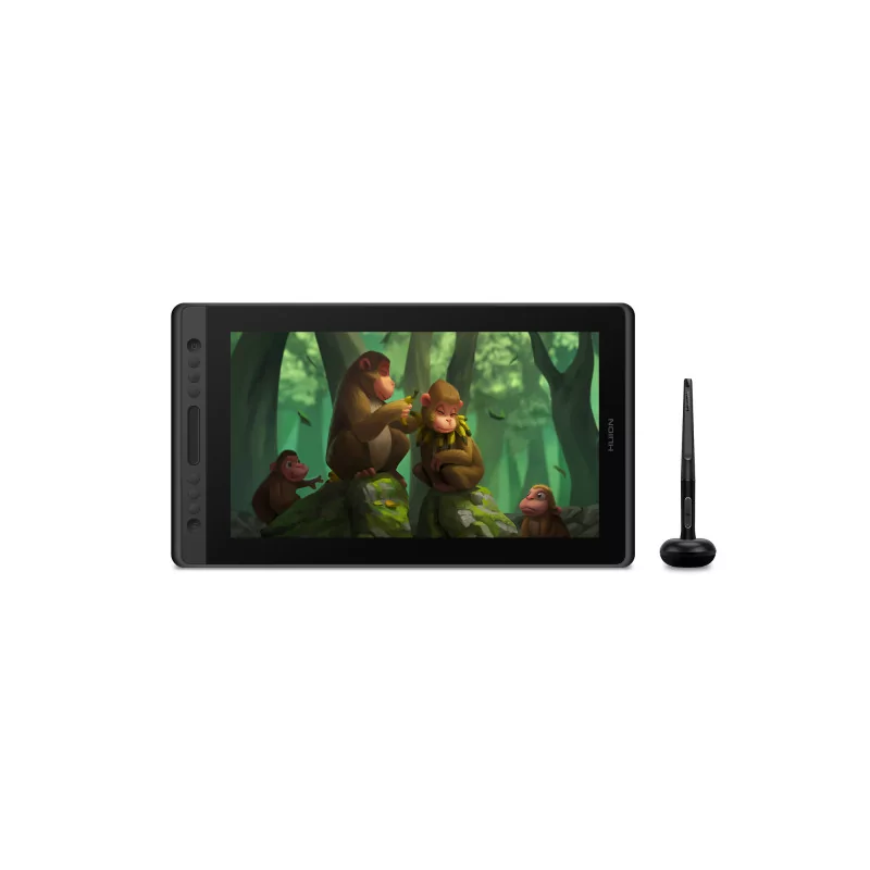 Graphic Display Tablet HUION Kamvas Pro 16 Premium, USB-C, Black/Silver - 1 Graphic Display Tablet HUION Kamvas Pro 16 Premium, USB-C, Black/Silver - 1