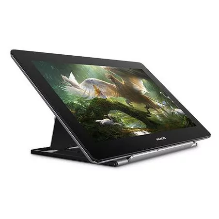 Графичен дисплей таблет HUION Kamvas Pro Pro 16 4K GT1561, USB-C, Черен/Сребрист - 2