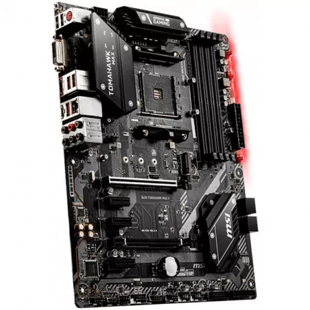 MSI Main Board Desktop B450 TOMAHAWK MAX II (B450, AM4, 4xDDR4, 1x PCIe 3.0 x16 slot,1x M.2 slot,2x USB 3.2 Gen2 (1x Type-C),2x 