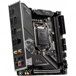 MSI Main Board Desktop MPG B460I GAMING EDGE WIFI (B460, s1200, 2x DDR4, 1x PCIe 3.0 x16 slot,2x M.2 slots,1x USB 3.2 Gen 1 Type