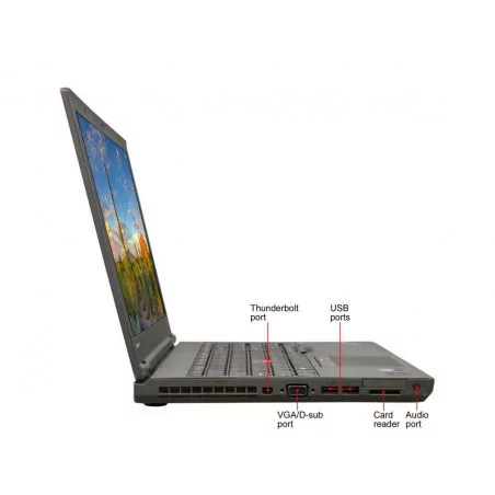 Lenovo ThinkPad W541 Статус Клас А Процесор Intel Core i7 4810MQ 2800Mhz 6MB Памет 16GB - 5