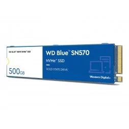 WD Blue SSD SN570 NVMe 500GB M.2 2280 PCIe Gen3 8Gb/s internal single-packed