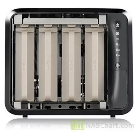 Network Storage ZyXEL NAS-542, 4 bays upto 24TB, 1.2GHz, 1GB, Gb, USB3.0 - 3