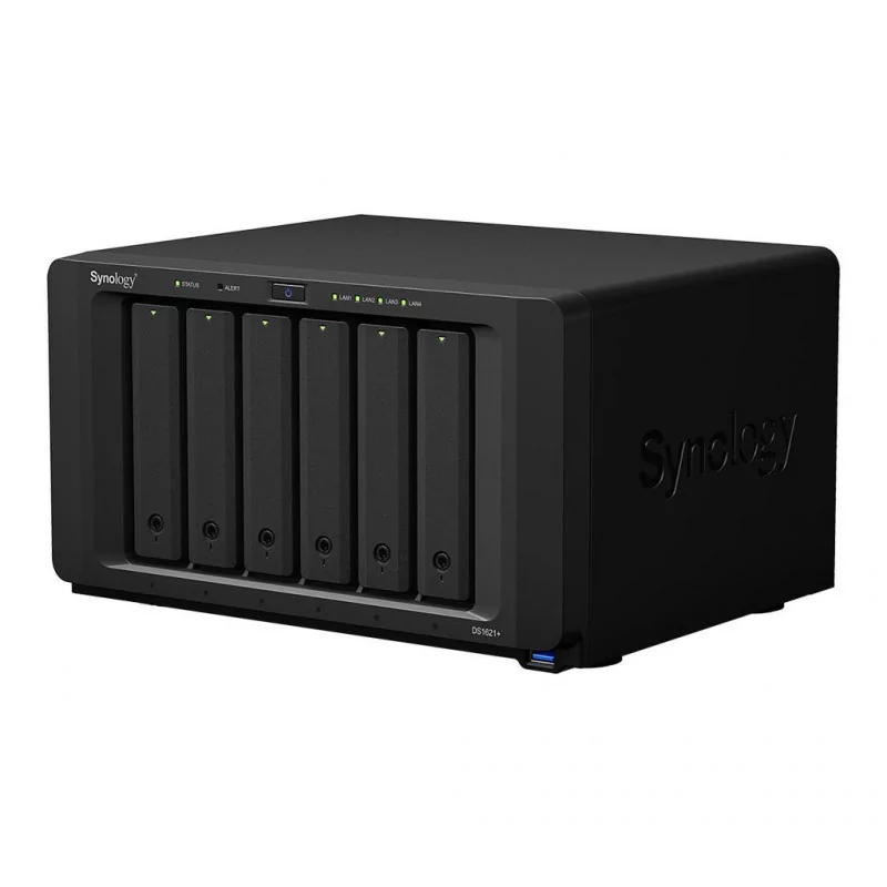 Мрежов сторидж Synology DS1621+, за 6 диска, до 108TB, 2.2GHz, 4GB, Гигабит, USB3.0 - 1